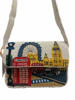 NWT: *Viral* London Beaded Bag 🇬🇧 From India to You 🇬🇧